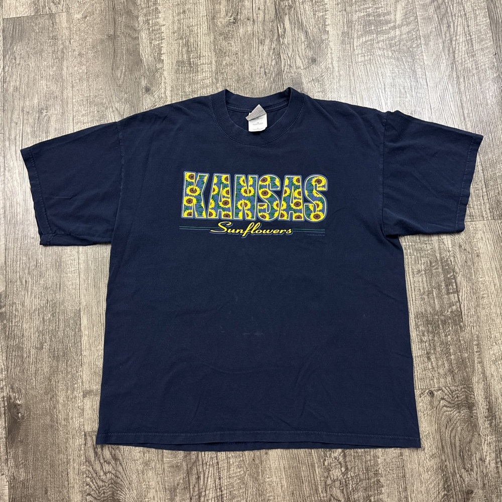 Vintage Kansas Sunflowers Nature Flowers T Shirt